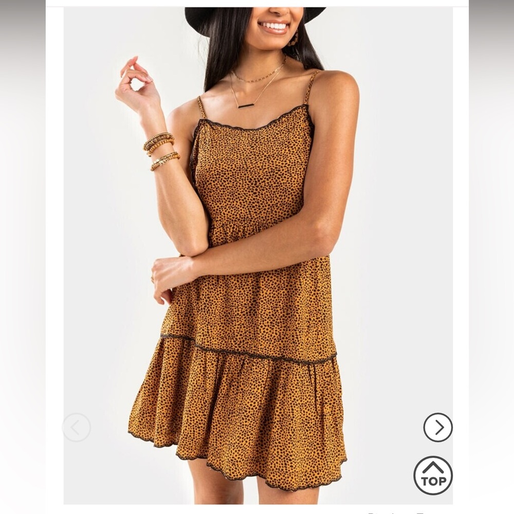 Urban Outfitters Animal Print Mini Dress size Small